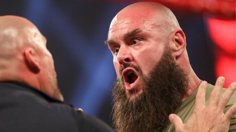 In storyline, Braun Strowman is currently suspended after attacking Adam Pearce