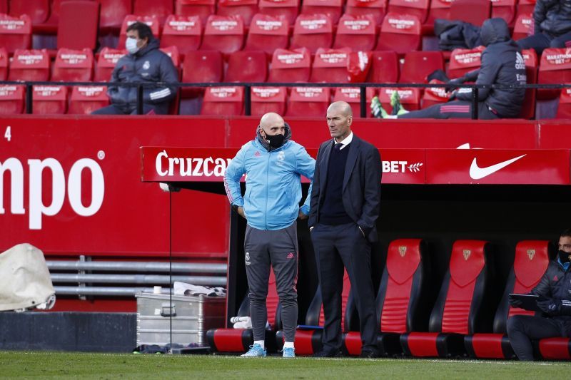 Rael Madrid manager Zinedine Zidane