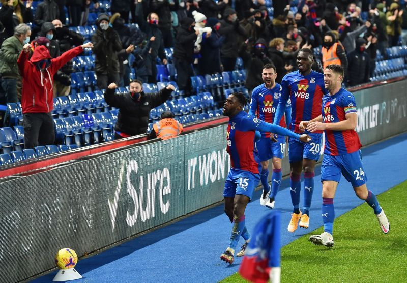 Crystal Palace&#039;s fans appeared to drive their side on today