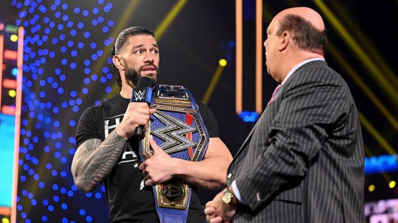 Roman Reigns and Paul Heyman on WWE SmackDown