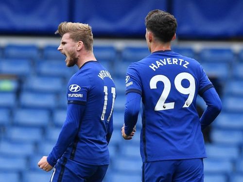 Timo Werner and Kai Havertz scored in Chelsea's 4-0 win against Morecambe in the FA Cup.