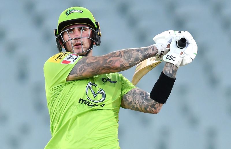 Alex Hales scored an incredible ton for the Sydney Thunder.