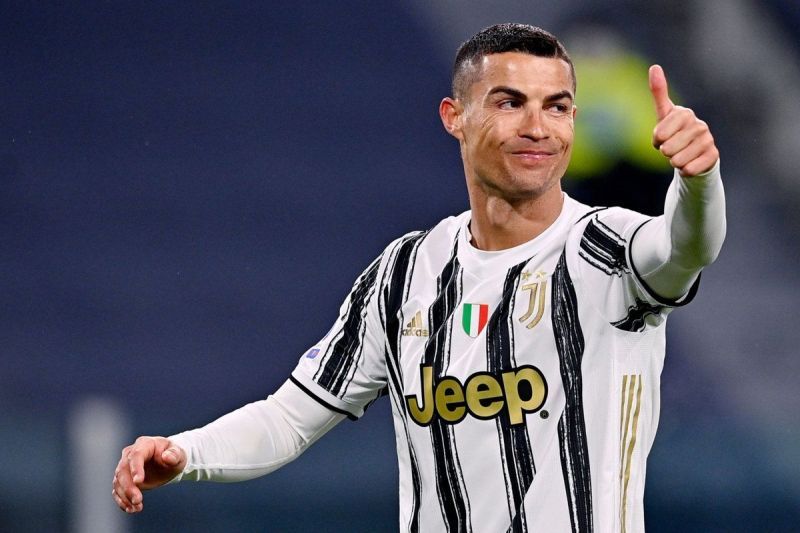 Cristiano Ronaldo scored twice against Udinese on Sunday.