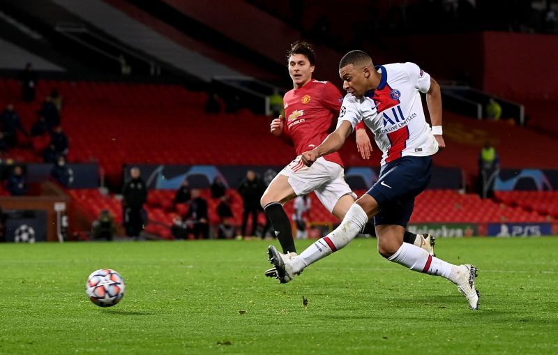 Kylian Mbappe in action for Paris Saint-Germain