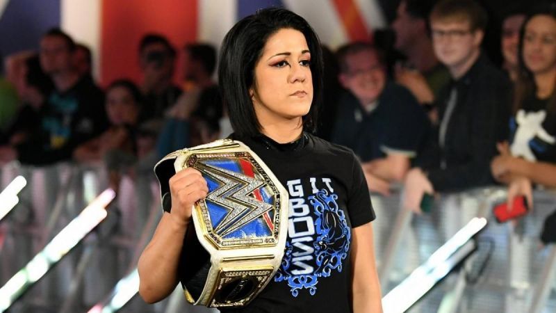 Bayley held the WWE SmackDown Women&#039;s title for a long time in 2020