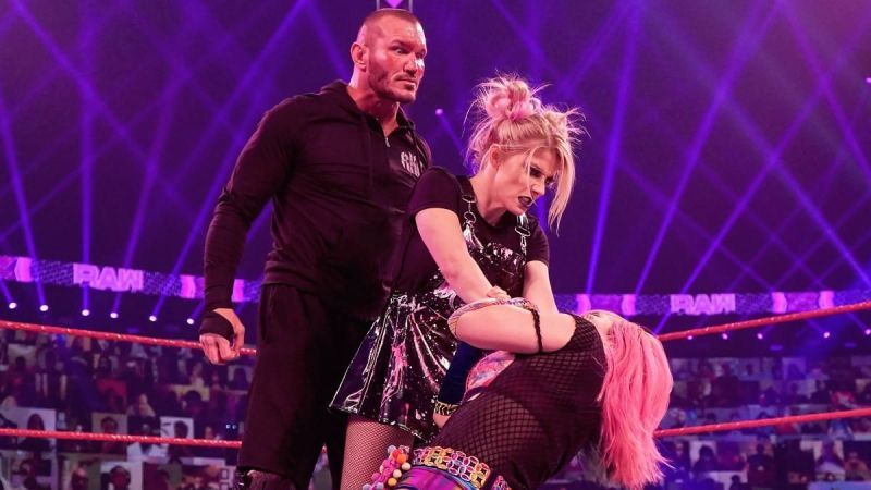 Alexa Bliss suffered Randy Orton's wrath on WWE RAW