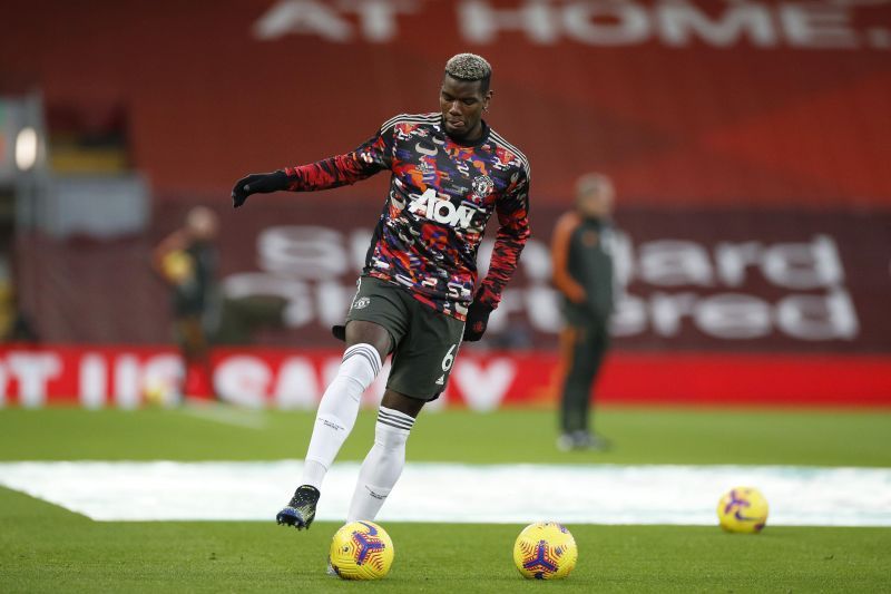 Pogba in action for Manchester United