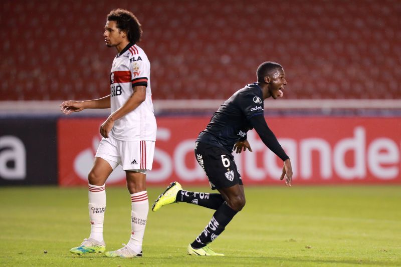 Moises Caicedo celebrates a goal