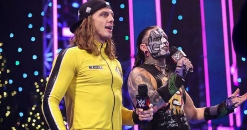 Matt Riddle and Jeff Hardy.