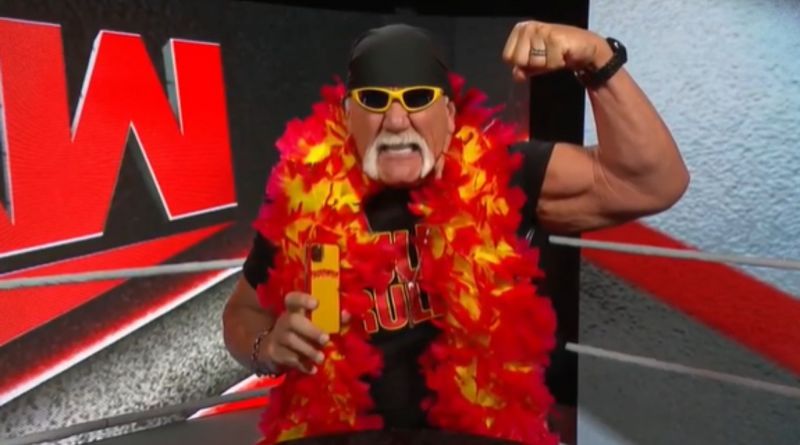 Hulk Hogan opened this week's confusing and bizarre WWE Monday Night RAW