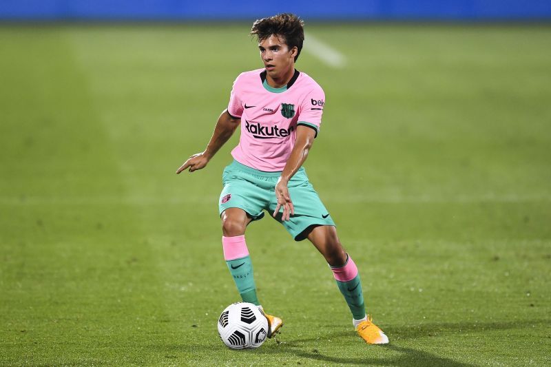 Riqui Puig stepped off the bench for Barcelona
