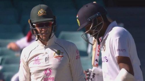 Tim Paine sledges Ravichandran Ashwin on Day 5 of the SCG Test