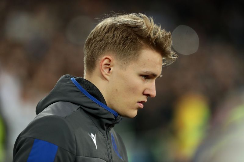 Martin Odegaard has barely played for Real Madrid this season.