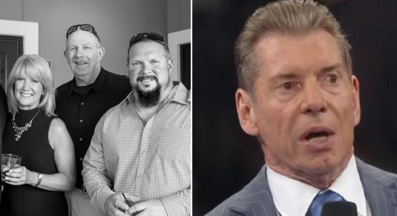 Rod McMahon with closed ones; Vince McMahon