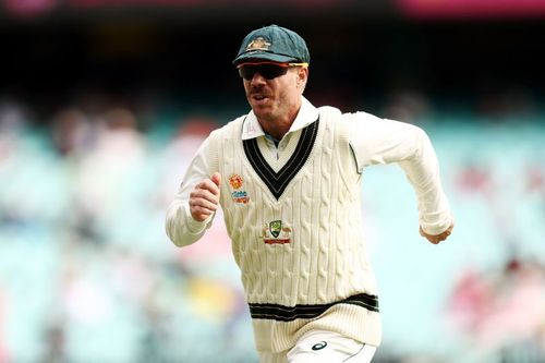 David Warner managed scores of 5 & 13 in his comeback Test.