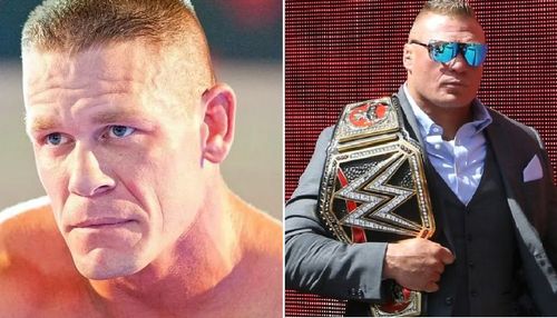 John Cena and Brock Lesnar