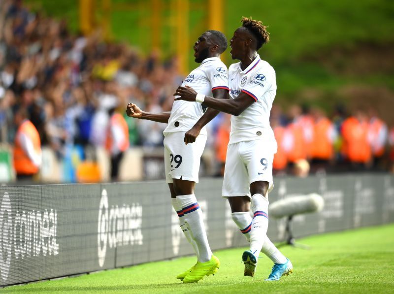 Chelsea academy graduates Tammy Abraham and Fikayo Tomori both scored in the Blues&#039; 2-5 win over Wolves.