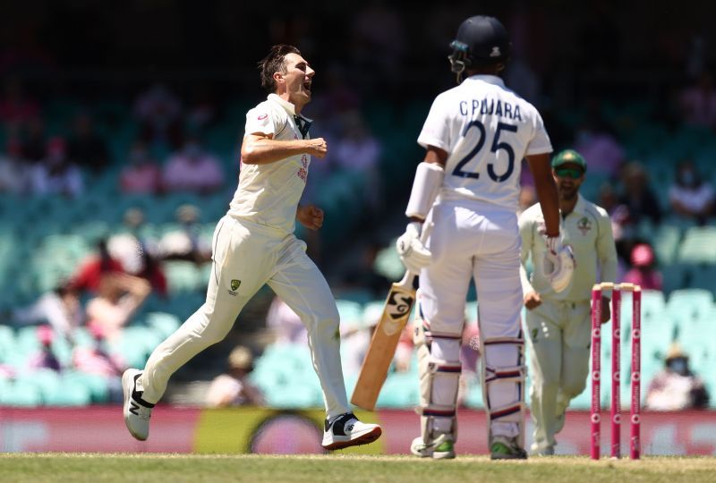 Pat Cummins dismissed Cheteshwar Pujara for the fourth time in the ongoing series.