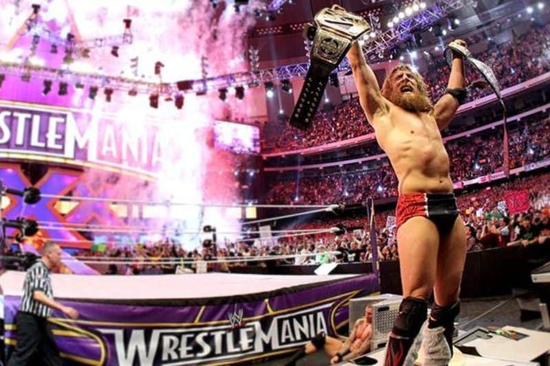 Daniel Bryan WrestleMania XXX - Photo Credit: WWE via Bleacher Report