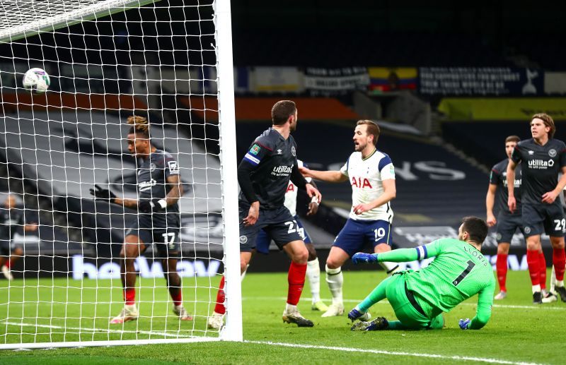 Ivan Toney saw a goal chalked off for offside by VAR.