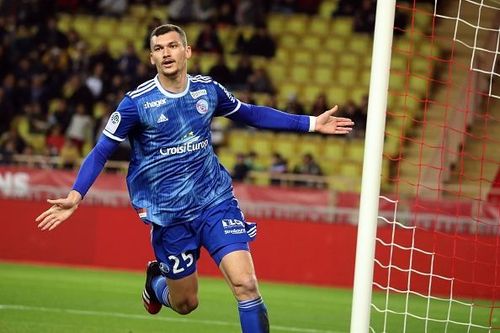 Can Strasbourg's Ludovic Ajorque help his side past Dijon this weekend?