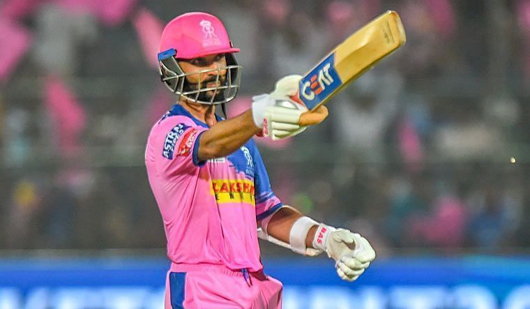 Ajinkya Rahane had moved from the Rajasthan Royals to the Delhi Capitals before IPL 2020