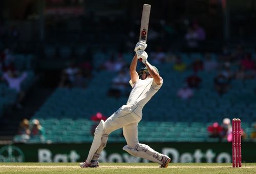 Cameron Green scored his first half-century in Test cricket in Sydney.