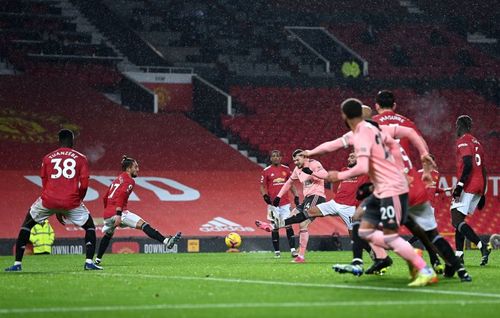 Manchester United lost to Sheffield United at home