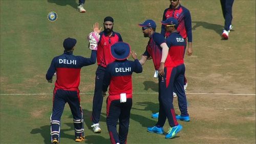 Delhi followed up their 76-run win over Mumbai with a six-wicket victory against Andhra Pradesh.