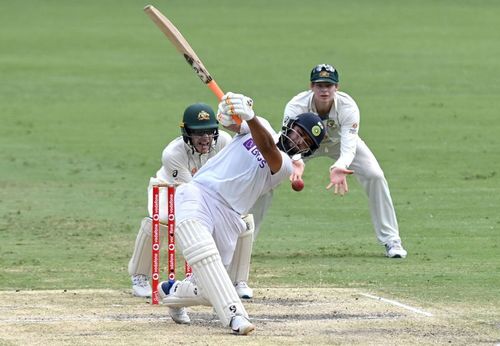 Rishabh Pant en route to 89* at The Gabba.