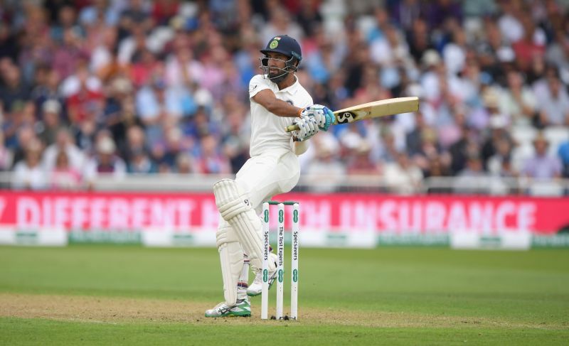 Cheteshwar Pujara hit a double hundred against Australia in March 2013 in the Hyderabad Test.