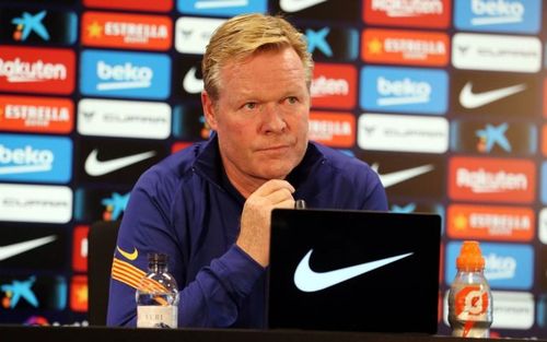 Ronald Koeman is in his first final as a Barcelona manager.