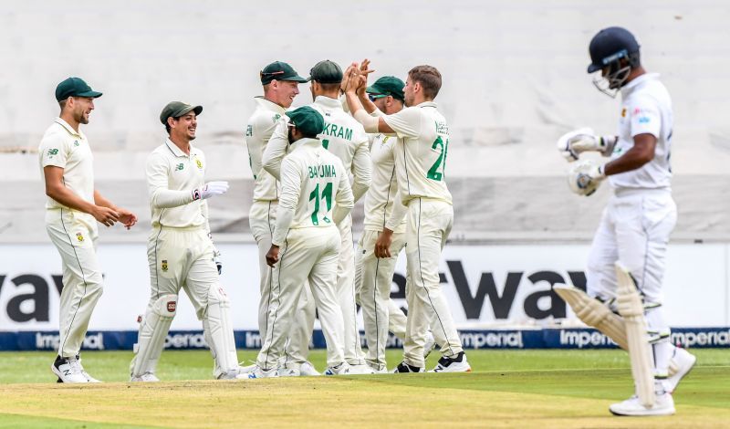 South Africa v Sri Lanka - Second Test Day 3