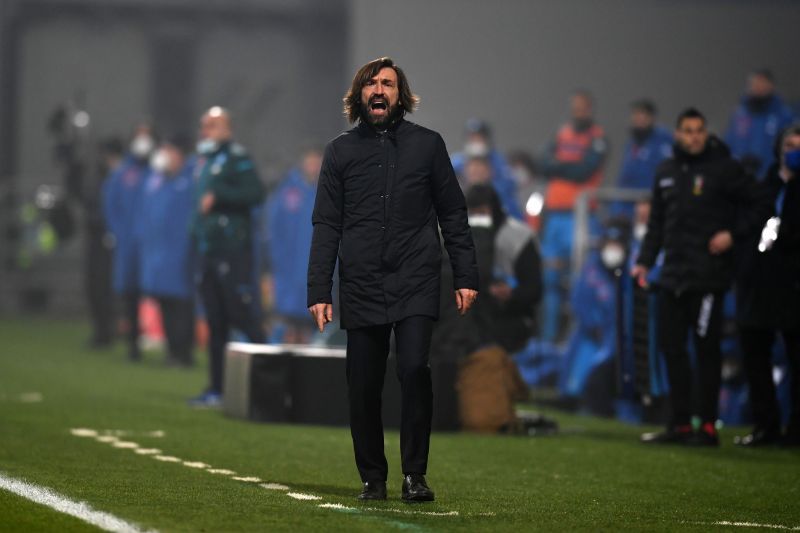 Juventus manager Andrea Pirlo