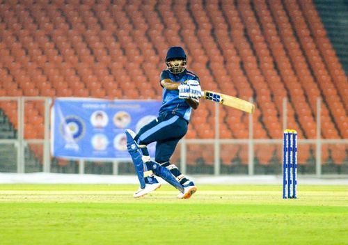 Kartik Kakade scored a match-winning fifty for Baroda in the 2021 Syed Mushtaq Ali Trophy semi-finals