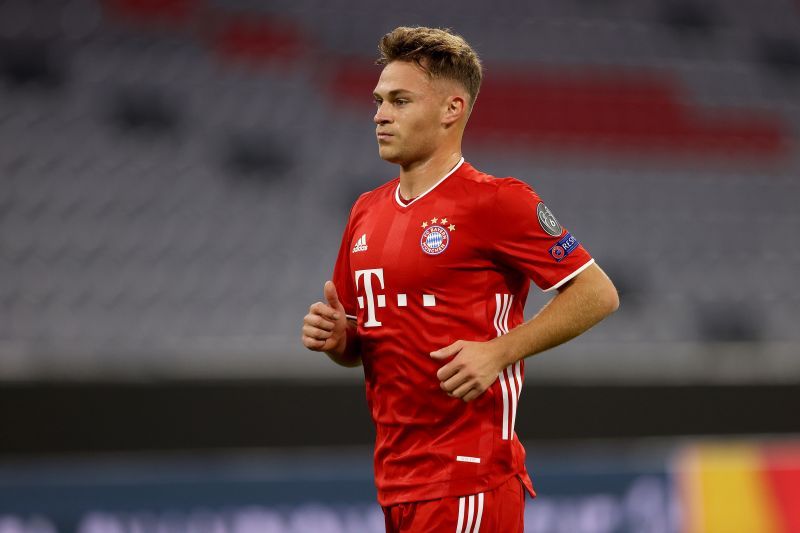 Joshua Kimmich was named in the Bayern Munich starting XI for the first time in two months.