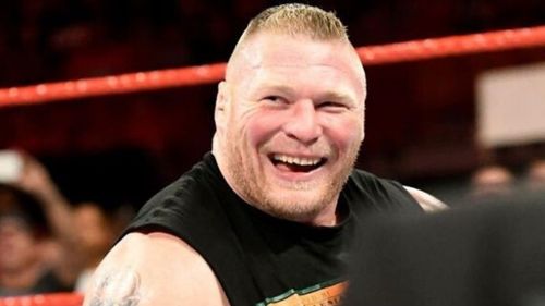 Brock Lesnar last appeared in WWE at WrestleMania 36