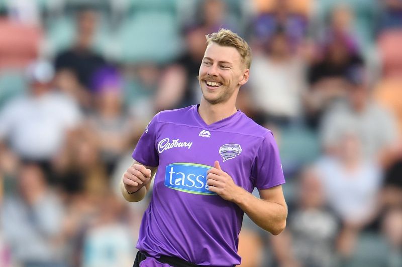Riley Meredith has ten wickets in the BBL so far this season