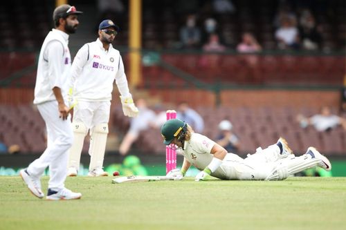 India missed several chances on the field on Day 1