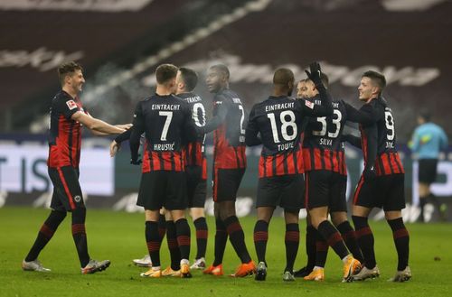 Eintracht Frankfurt beat Schalke in their last match