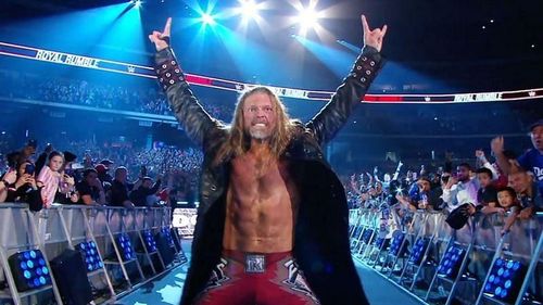 Edge returned at the 2020 Royal Rumble