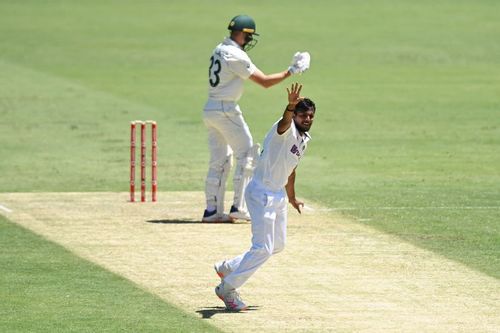 T Natarajan made history on his Test debut for India.