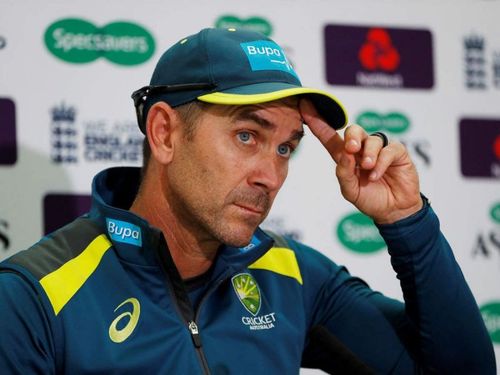 Justin Langer spoke to the media on Wednesday