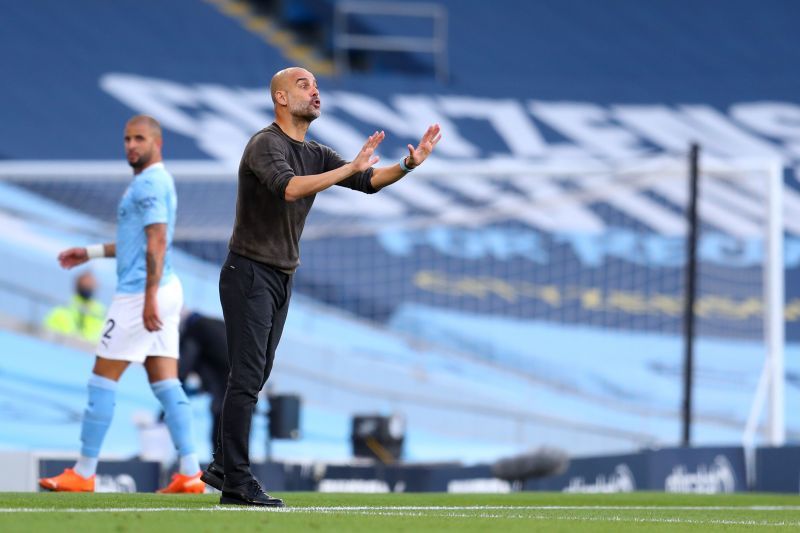 Manchester City manager Pep Guardiola