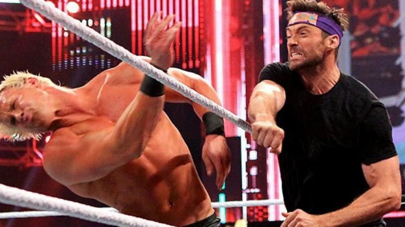 Hugh Jackman fractured Dolph Ziggler&#039;s jaw in WWE