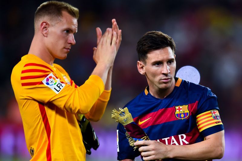 Lionel Messi and Ter Stegen have not always seen eye-to-eye at Barcelona.