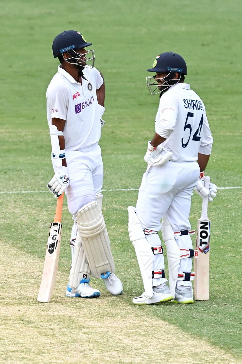 Washington Sundar and Shardul Thakur's century stand in the first innings set the platform for India's win