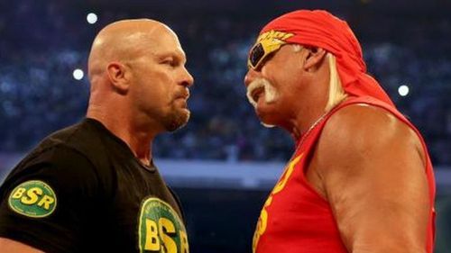 Steve Austin and Hulk Hogan