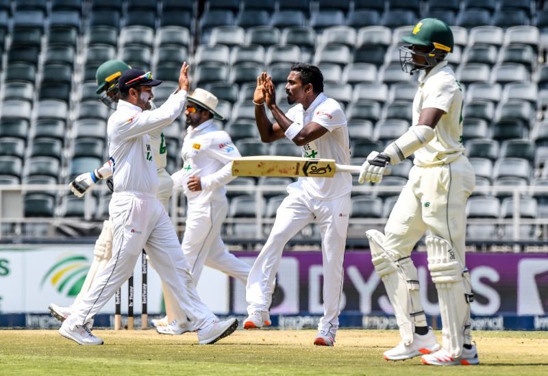 South Africa v Sri Lanka - Second Test Day 2