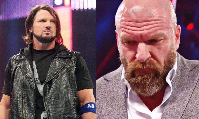 AJ Styles; Triple H